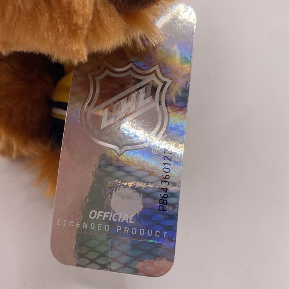 Pittsburg Penguins Jersey Sweater Stuffed Bear 8 inches New w Tags Gift Hockey - Picture 5 of 7